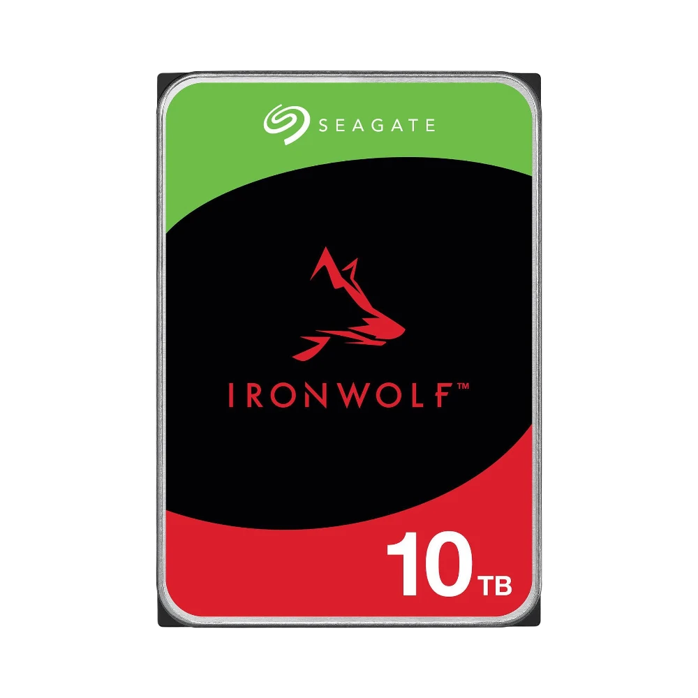 Seagate IronWolf 10TB 3.5" 7200 RPM SATA 6Gb/s NAS Internal HDD — Being Shipped