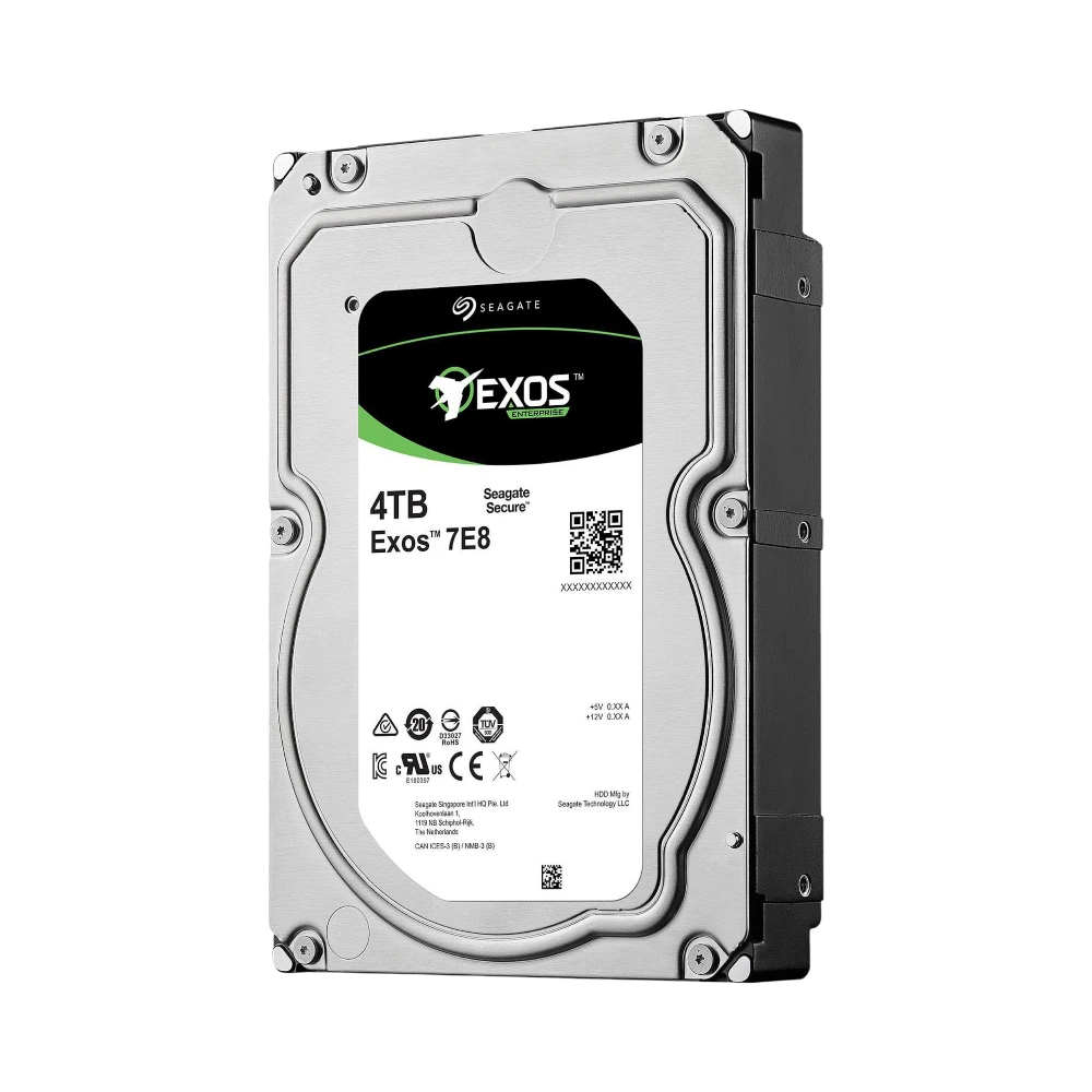 Seagate Exos 7E8 4TB 3.5" 7200RPM 128MB SATA Enterprise HDD — Being Shipped