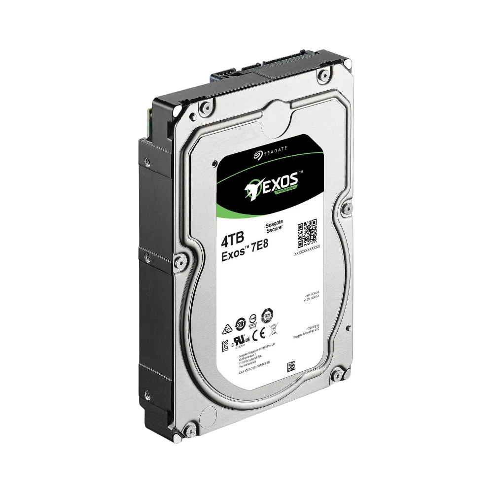 Seagate Exos 7E8 4TB 3.5" 7200RPM 128MB SATA Enterprise HDD — Being Shipped