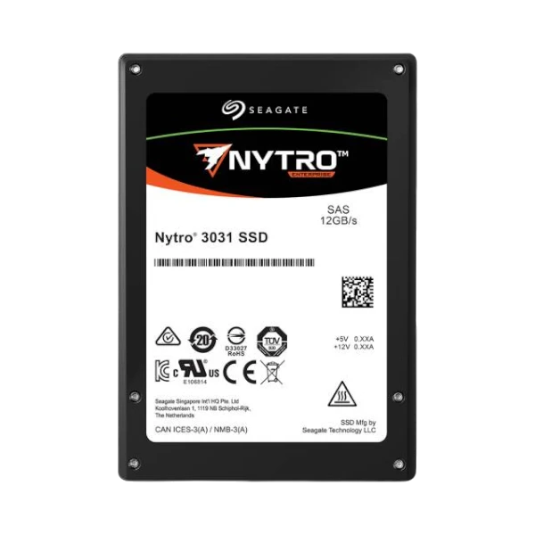 Seagate Nytro 3031 3.2TB 2.5" SAS 12Gb/s Enterprise SSD — Being Shipped