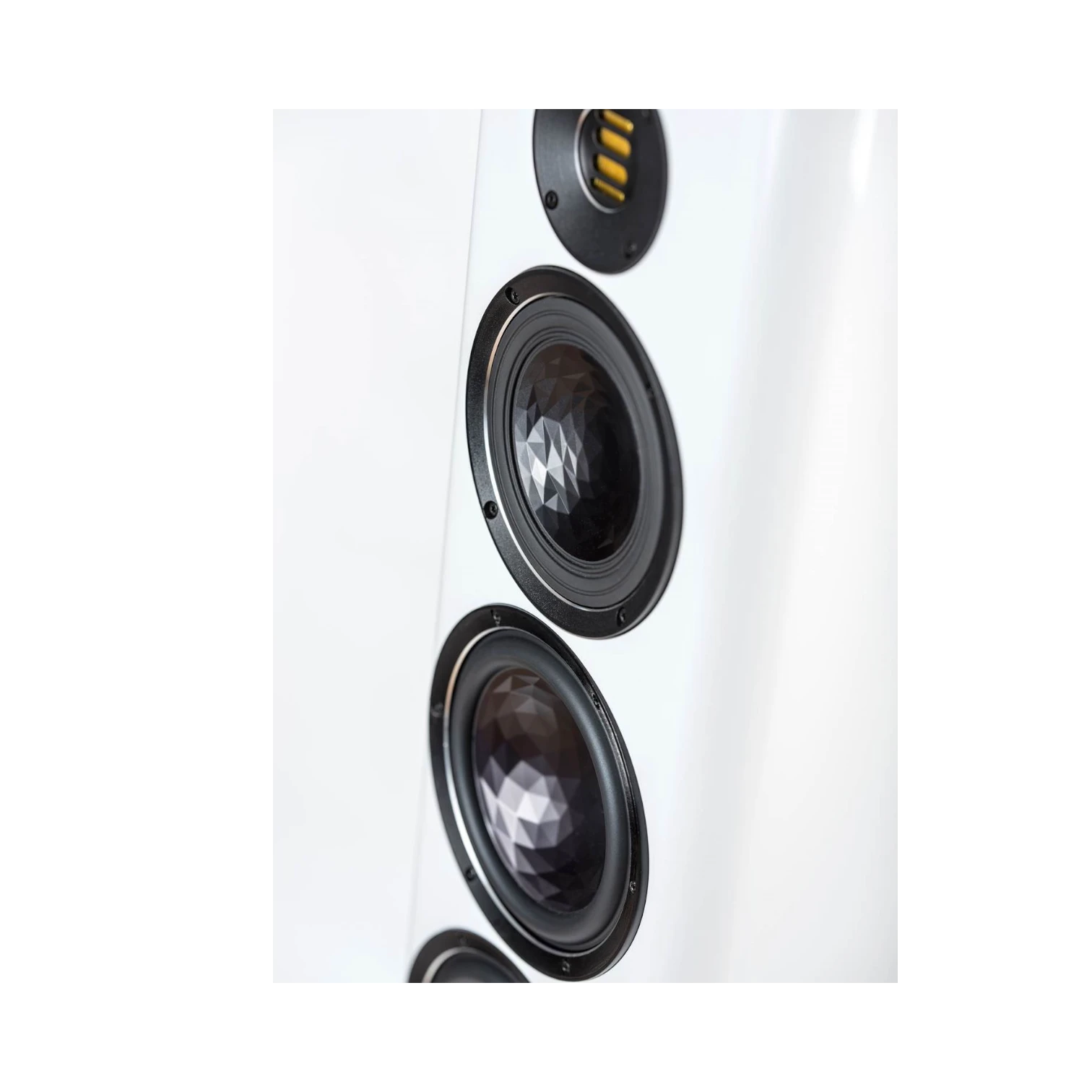 ELAC Vela FS 409 3.5-Way Floorstanding Speaker (Gloss White, Single) — Being Shipped