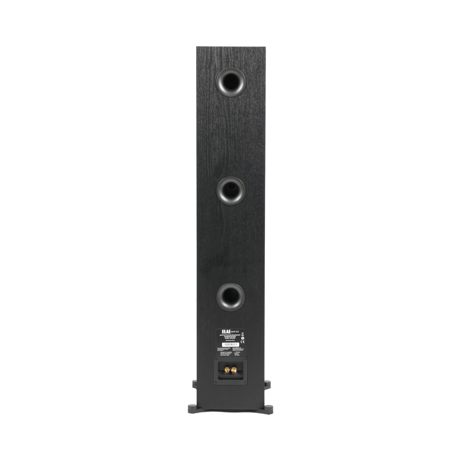 ELAC Uni-Fi 2.0 UF-52 Floorstanding Speaker (Black Ash Vinyl) — Being Shipped