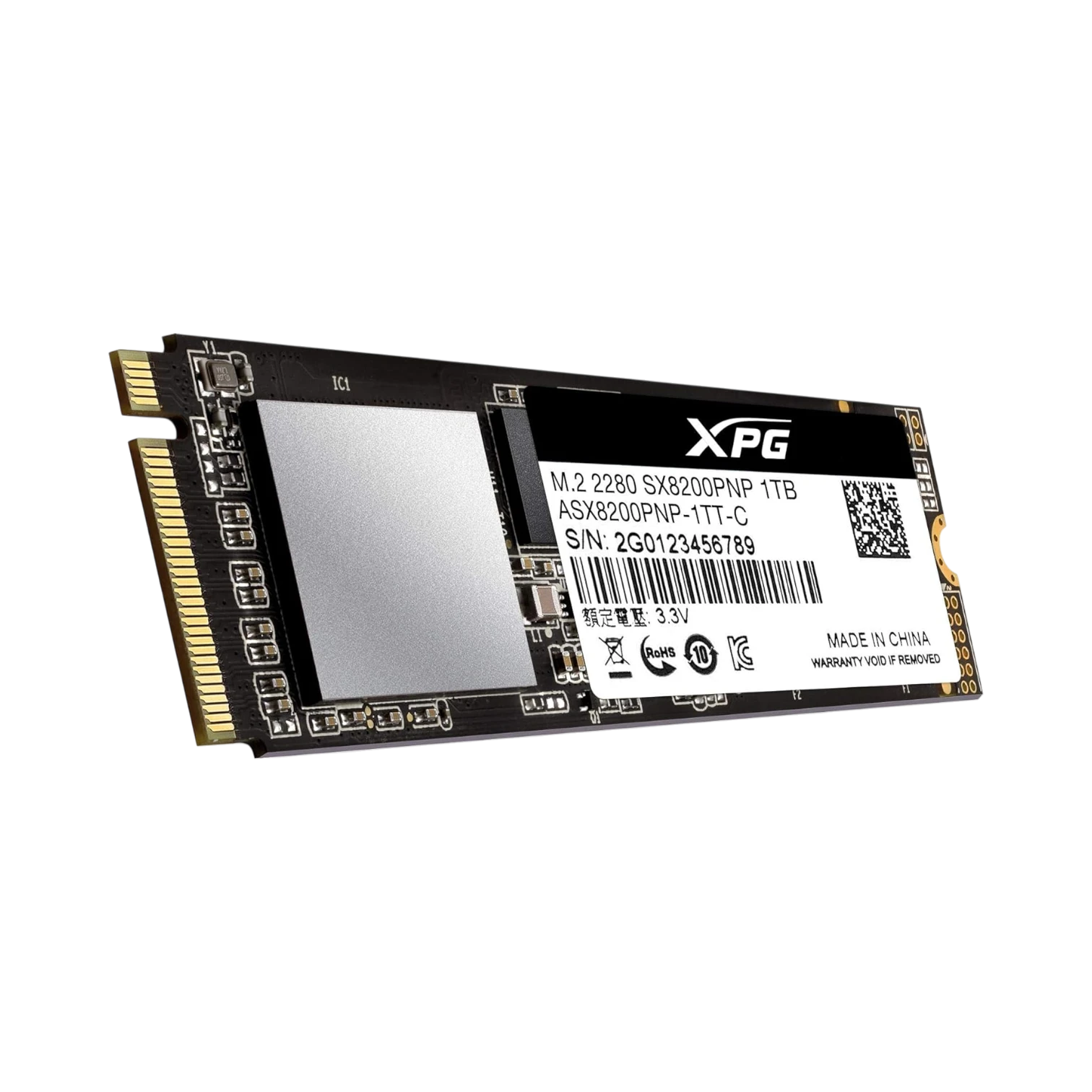 XPG SX8200 Pro 1TB M.2 PCIe Gen3x4 NVMe Internal SSD — Being Shipped