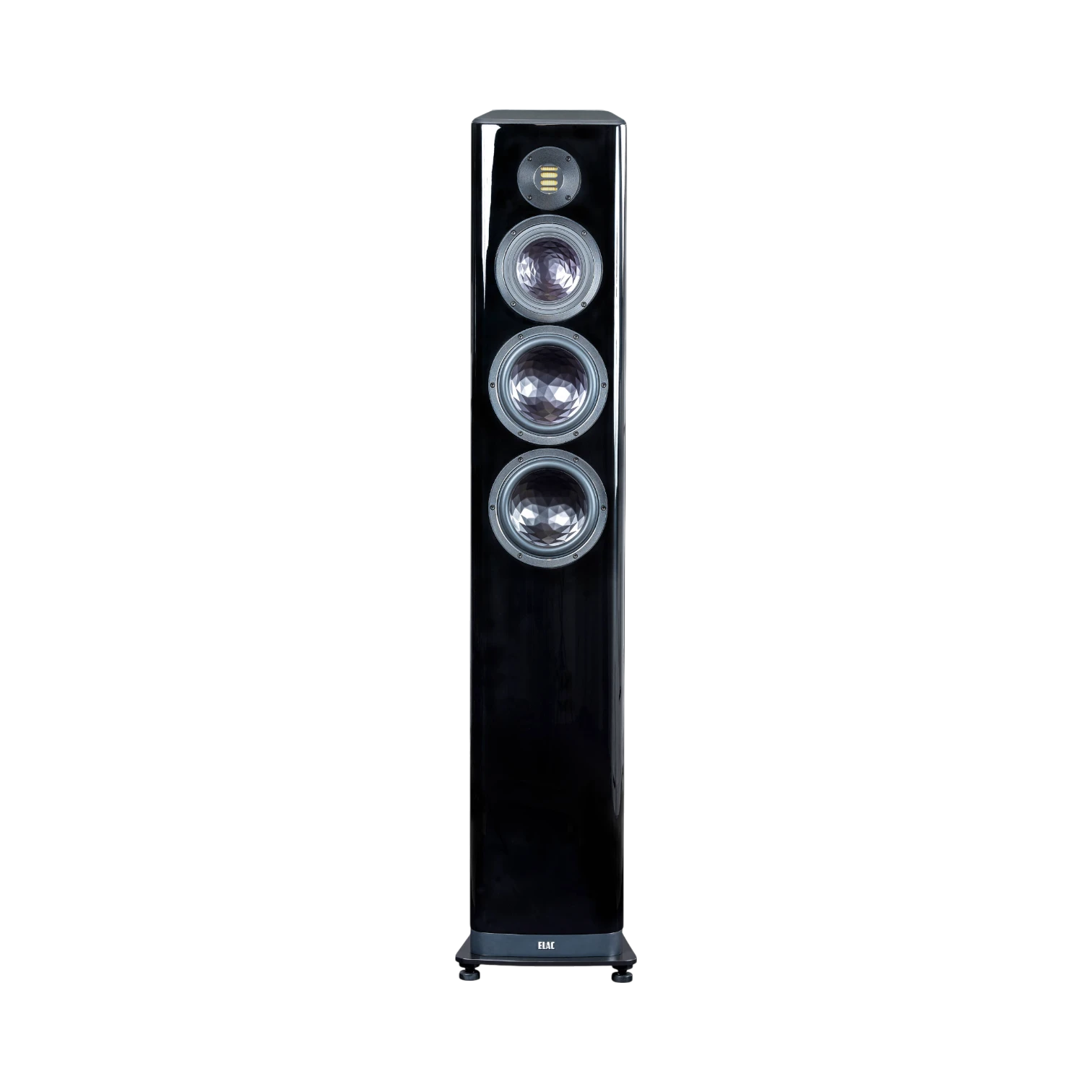 ELAC Vela FS 409 3.5-Way Floorstanding Speaker (Gloss Black, Single) — Being Shipped