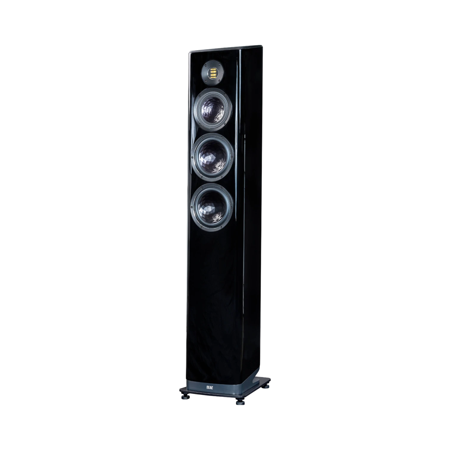 ELAC Vela FS 409 3.5-Way Floorstanding Speaker (Gloss Black, Single) — Being Shipped