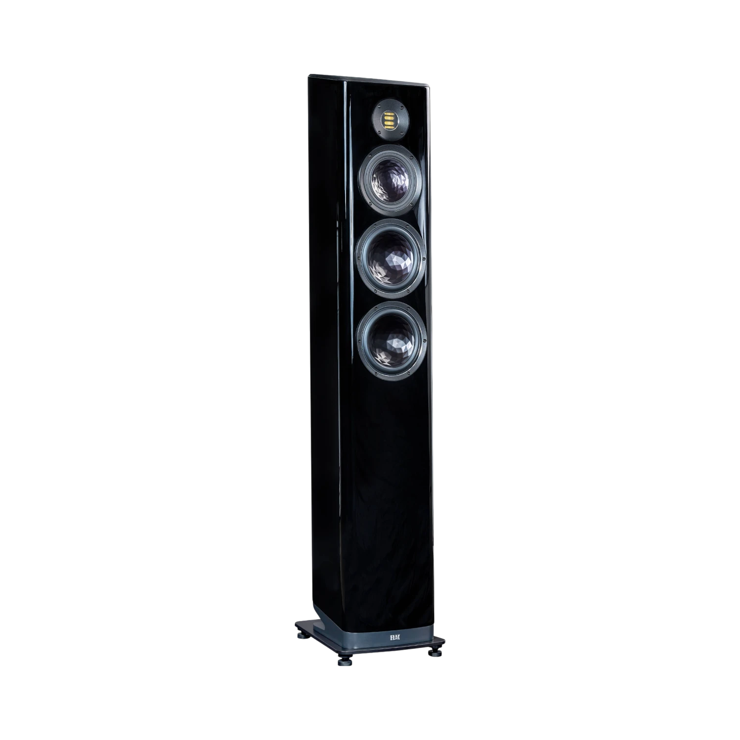 ELAC Vela FS 409 3.5-Way Floorstanding Speaker (Gloss Black, Single) — Being Shipped