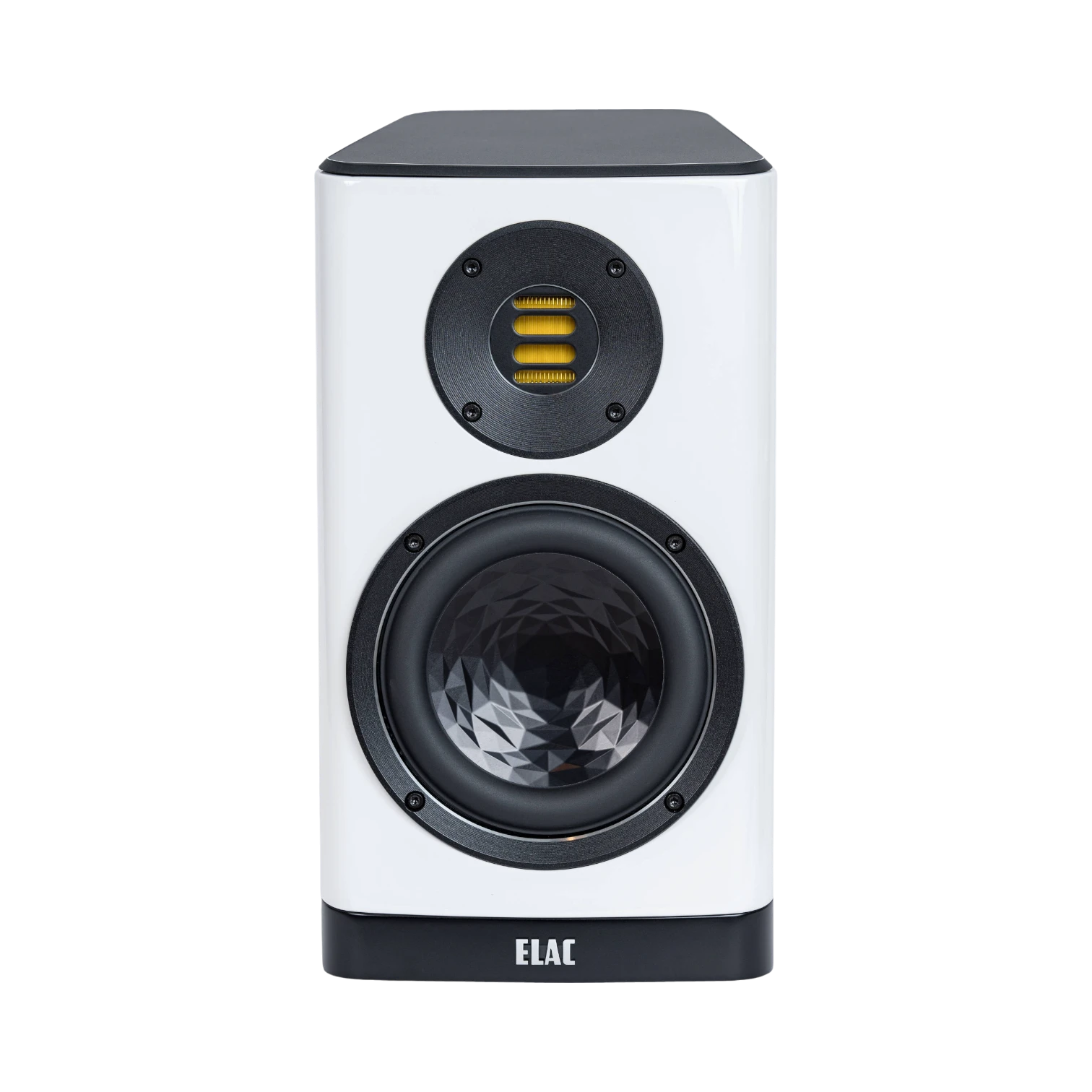 ELAC Vela BS 403 2-Way Bookshelf Speakers (Gloss White, Pair) — Being Shipped