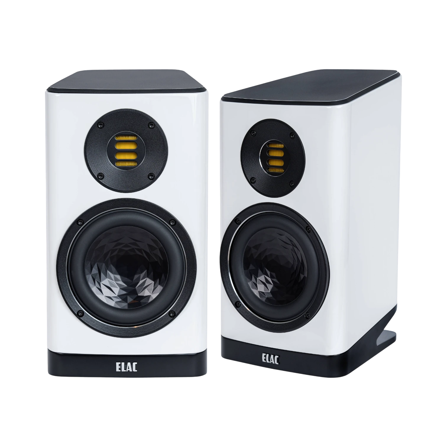 ELAC Vela BS 403 2-Way Bookshelf Speakers (Gloss White, Pair) — Being Shipped