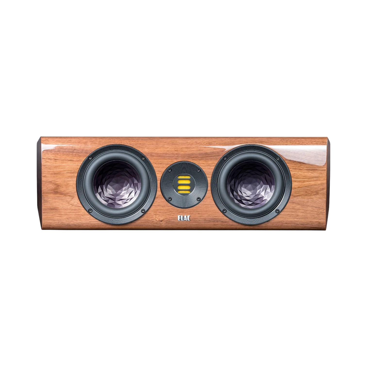 ELAC Vela CC 401 2.5-Way Center Channel Speaker (Gloss Walnut) — Being Shipped