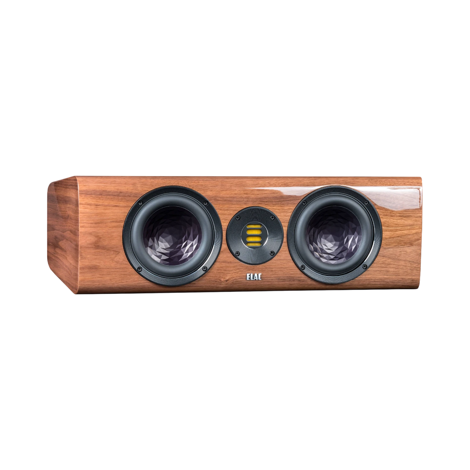 ELAC Vela CC 401 2.5-Way Center Channel Speaker (Gloss Walnut) — Being Shipped