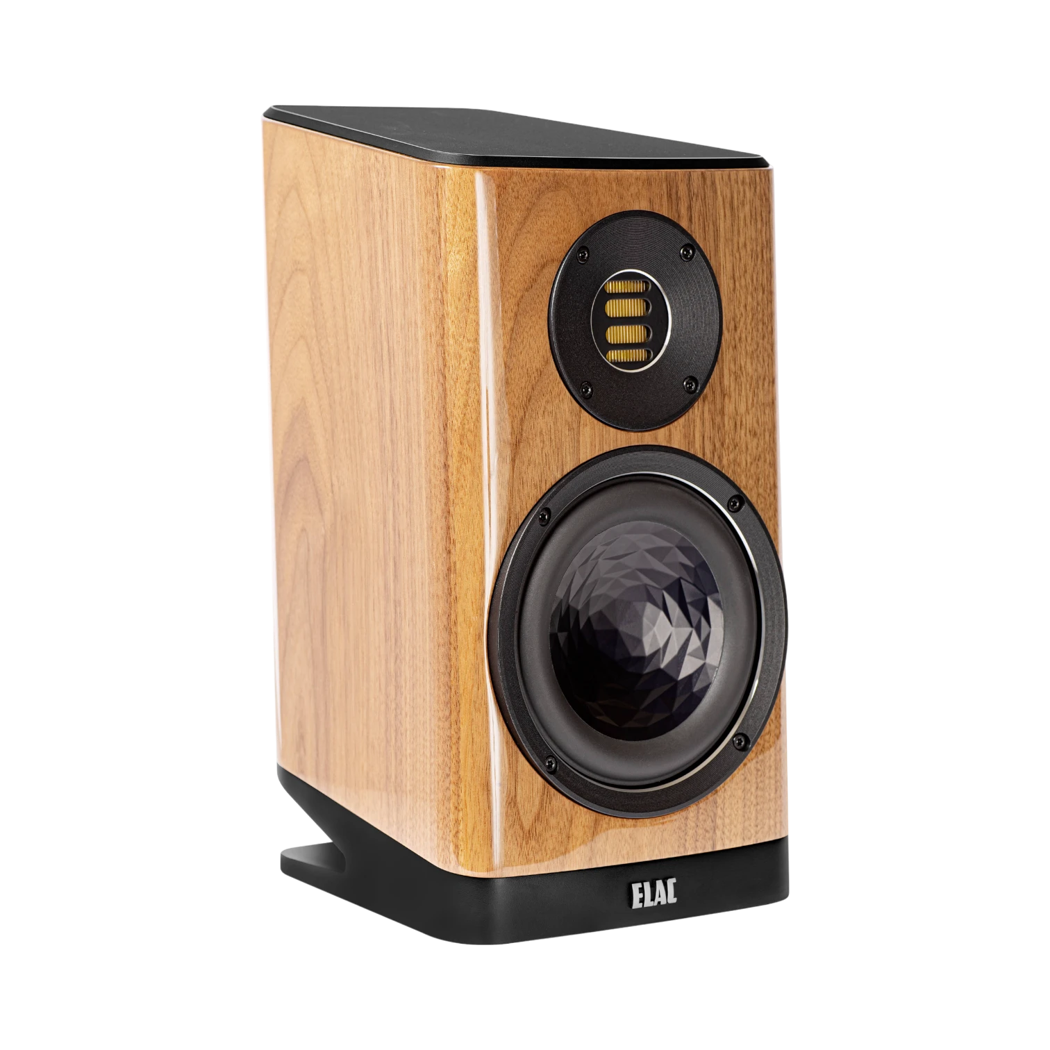 ELAC Vela BS 403 2-Way Bookshelf Speakers (Gloss Walnut, Pair) — Being Shipped