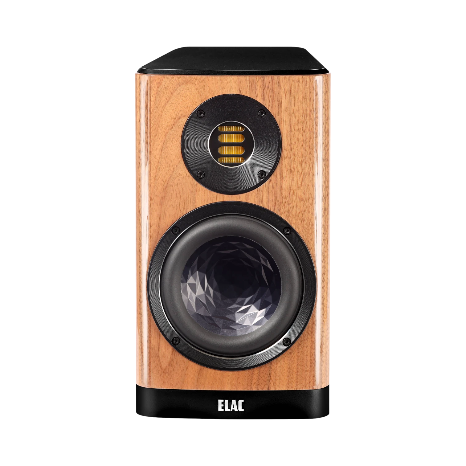 ELAC Vela BS 403 2-Way Bookshelf Speakers (Gloss Walnut, Pair) — Being Shipped