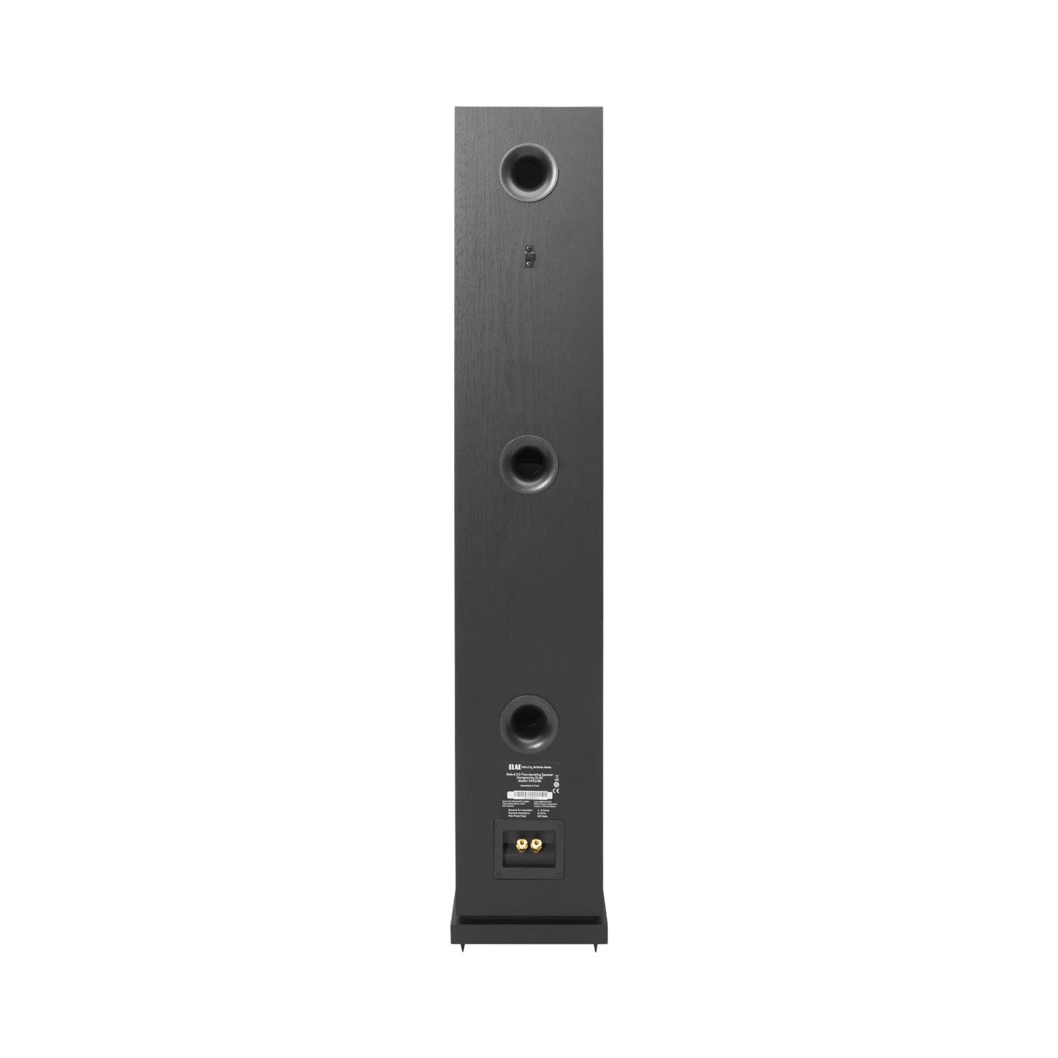 ELAC Debut 2.0 F6.2 Floorstanding 3-Way Speaker (Black, Single) — Being Shipped