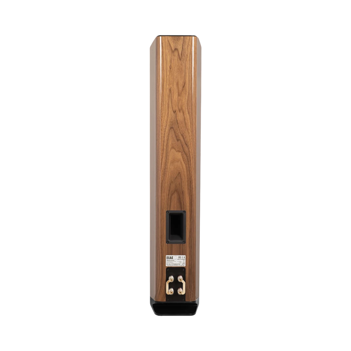 ELAC Vela FS 407 2.5-Way Floorstanding Speaker (Gloss Walnut, Single) — Being Shipped