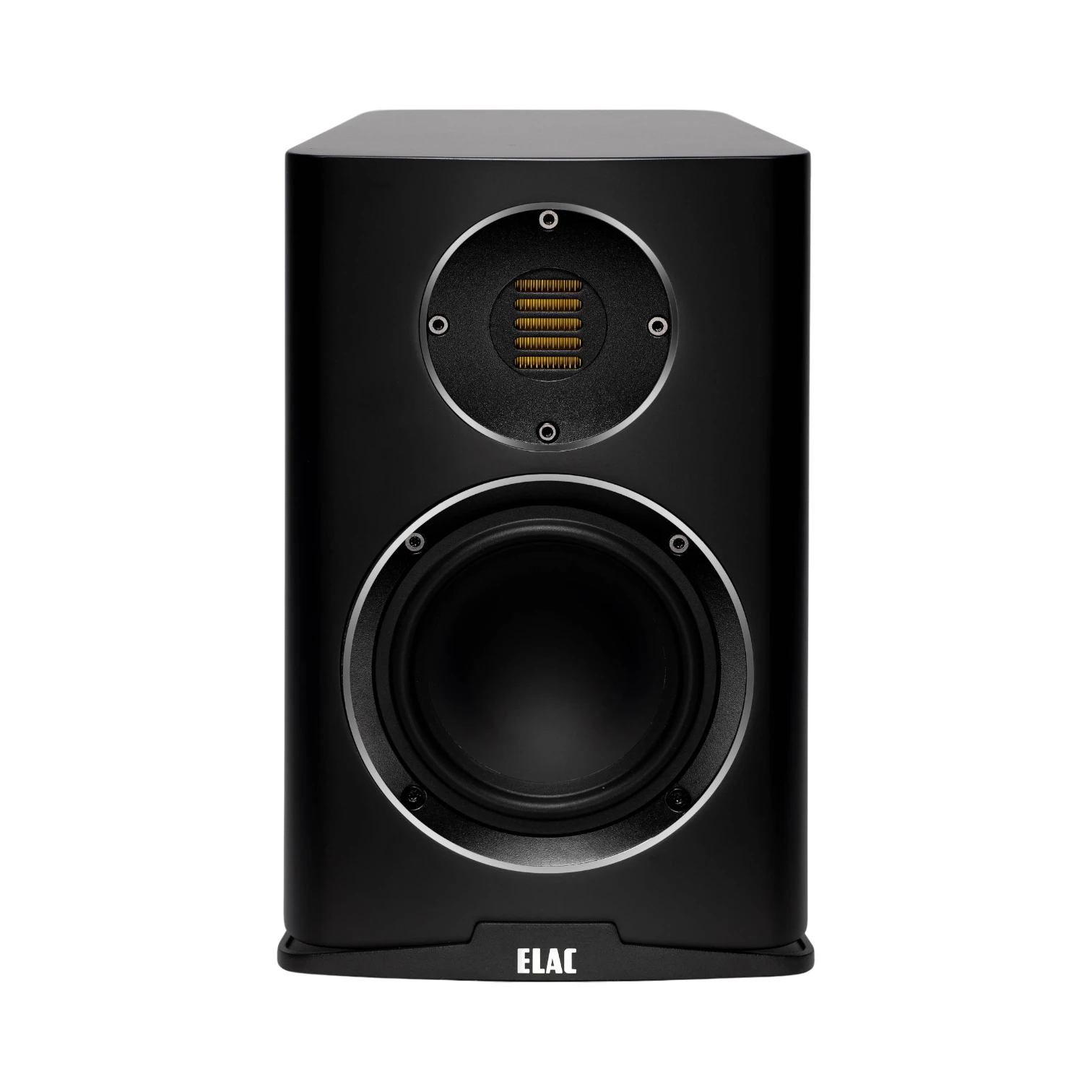 ELAC Carina BS243.4 2-Way Bookshelf Speakers (Satin Black, Pair) — Being Shipped