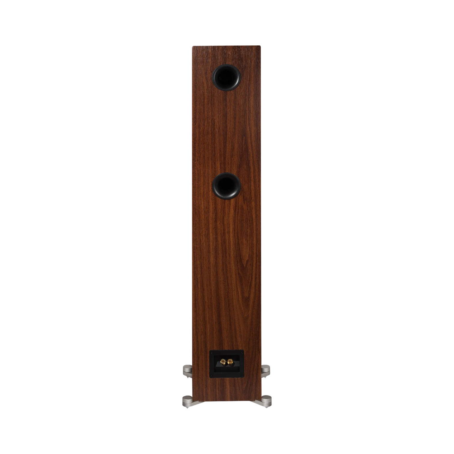 ELAC Debut Reference Three-Way Floorstanding Speaker (Black Baffle, Walnut Cabinet) — Being Shipped