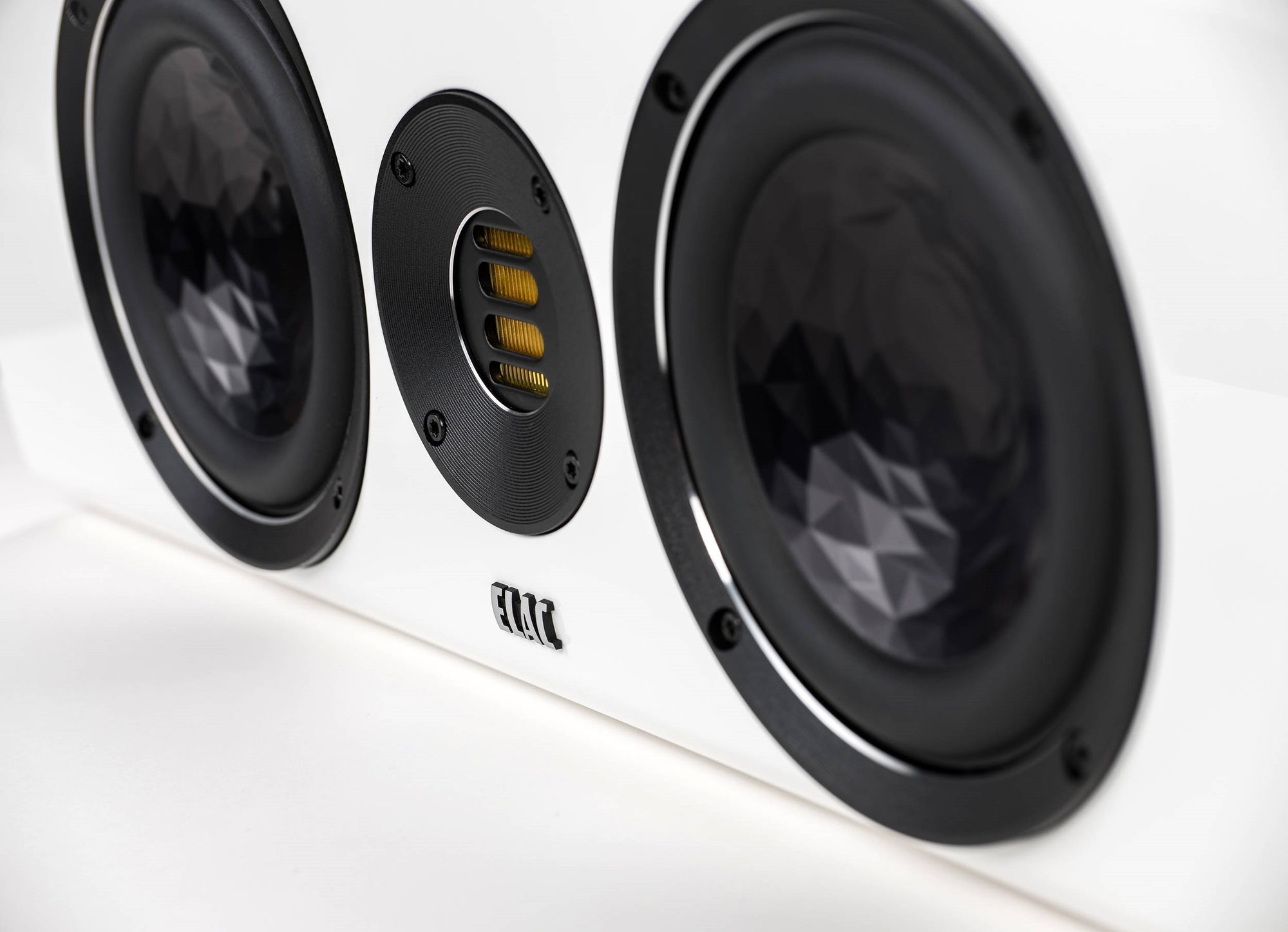 ELAC Vela CC 401 2.5-Way Center Channel Speaker (Gloss White) — Being Shipped