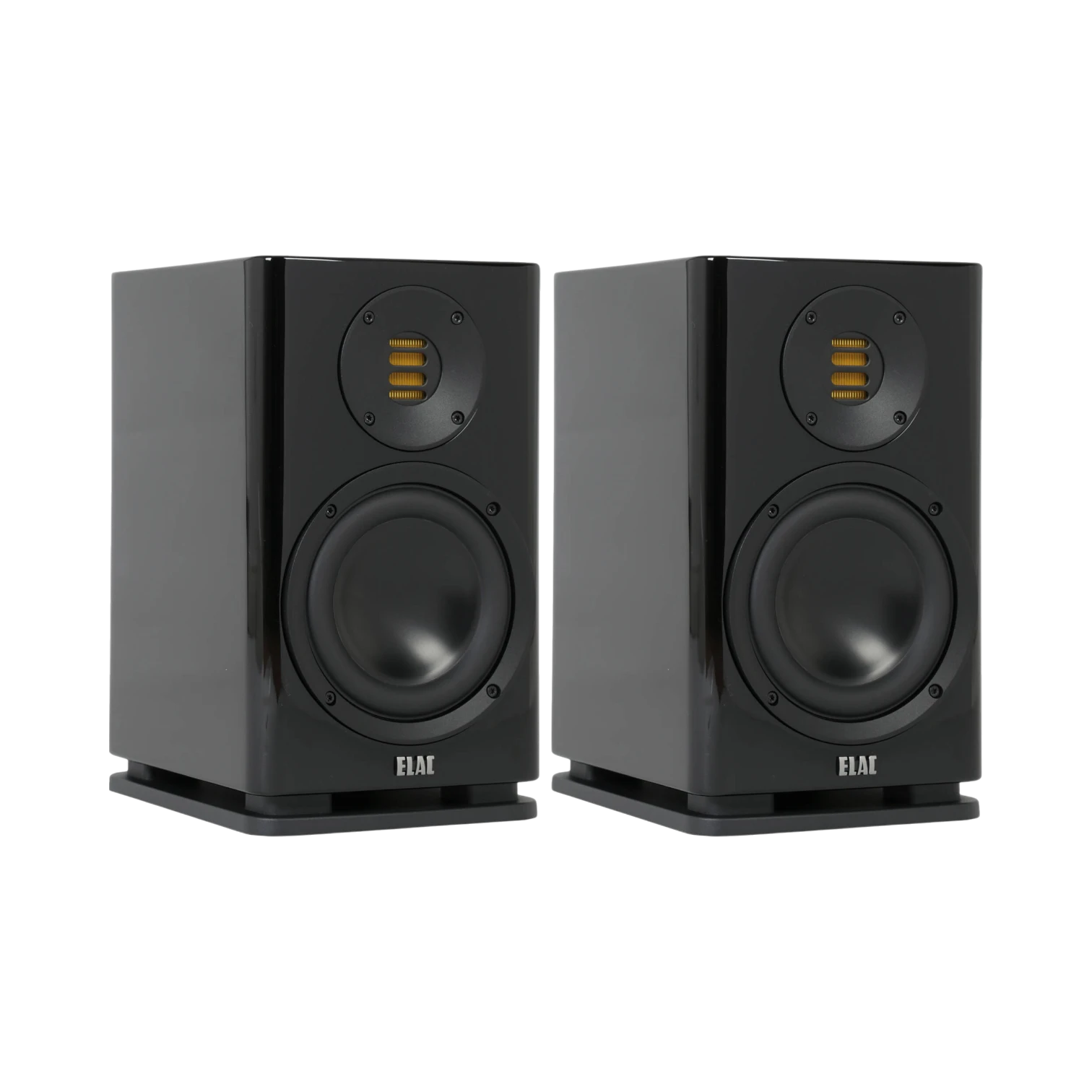 ELAC Solano BS 283 Two-Way Bookshelf Speakers (Gloss Black, Pair) — Being Shipped