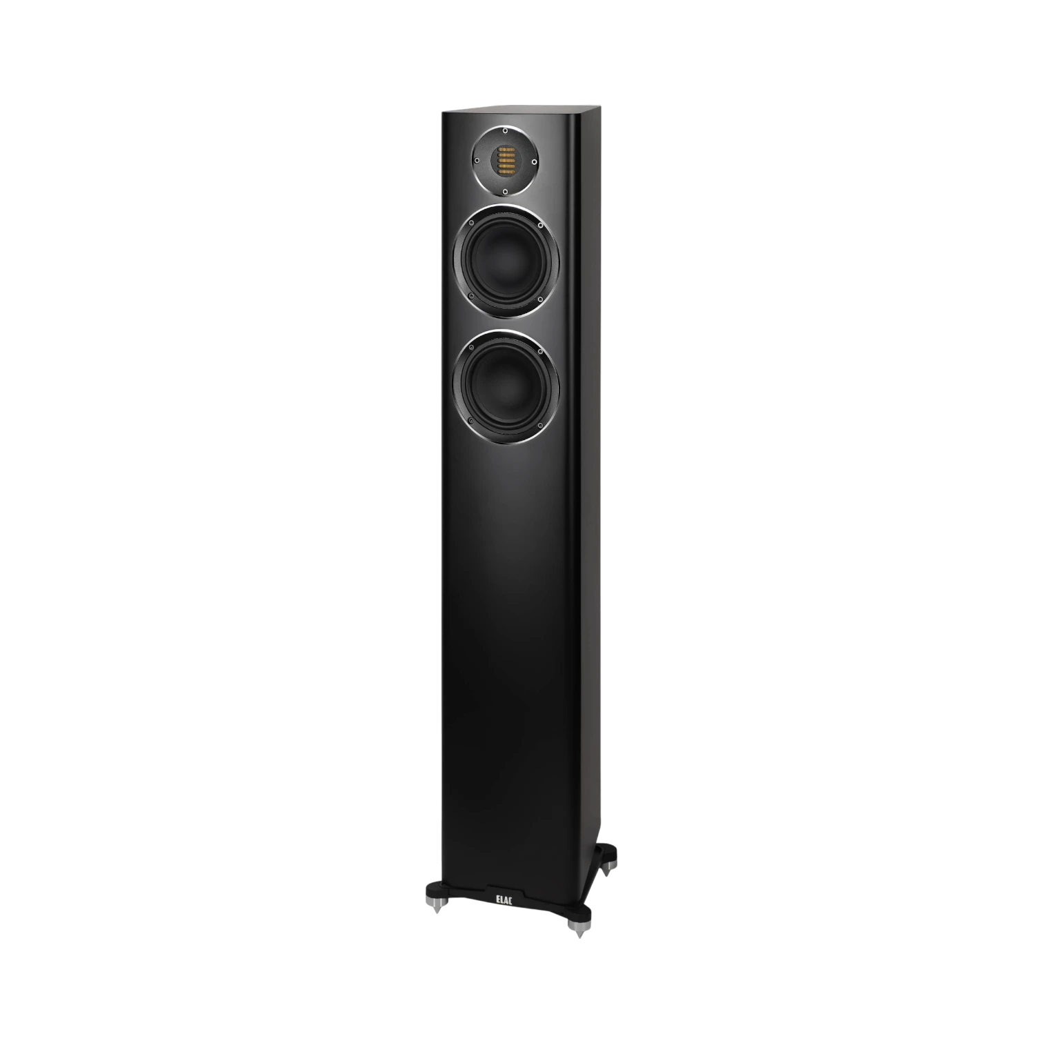 ELAC Carina FS247.4 Floorstanding Single Speaker (Satin Black) — Being Shipped