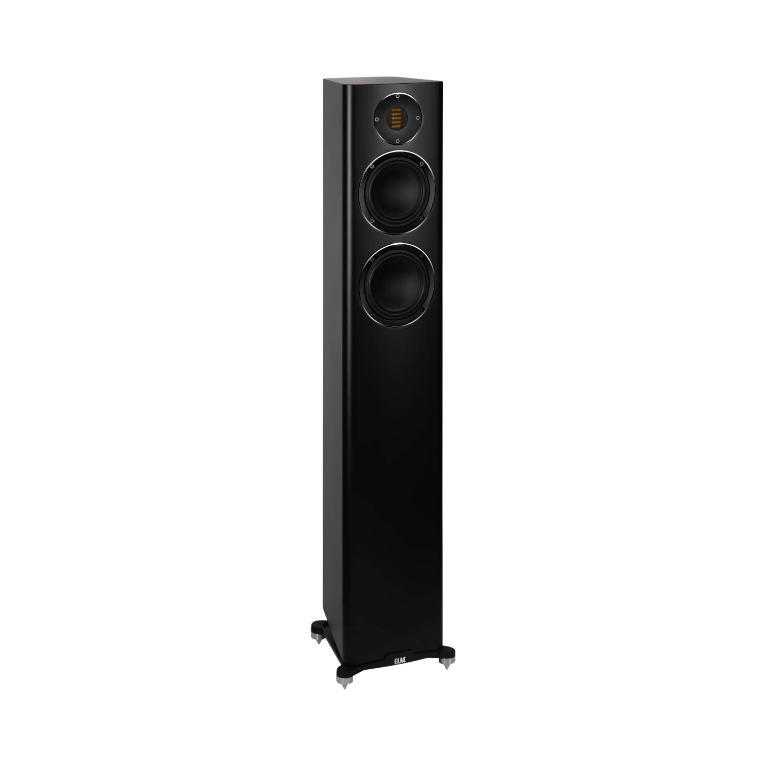 ELAC Carina FS247.4 Floorstanding Single Speaker (Satin Black) — Being Shipped