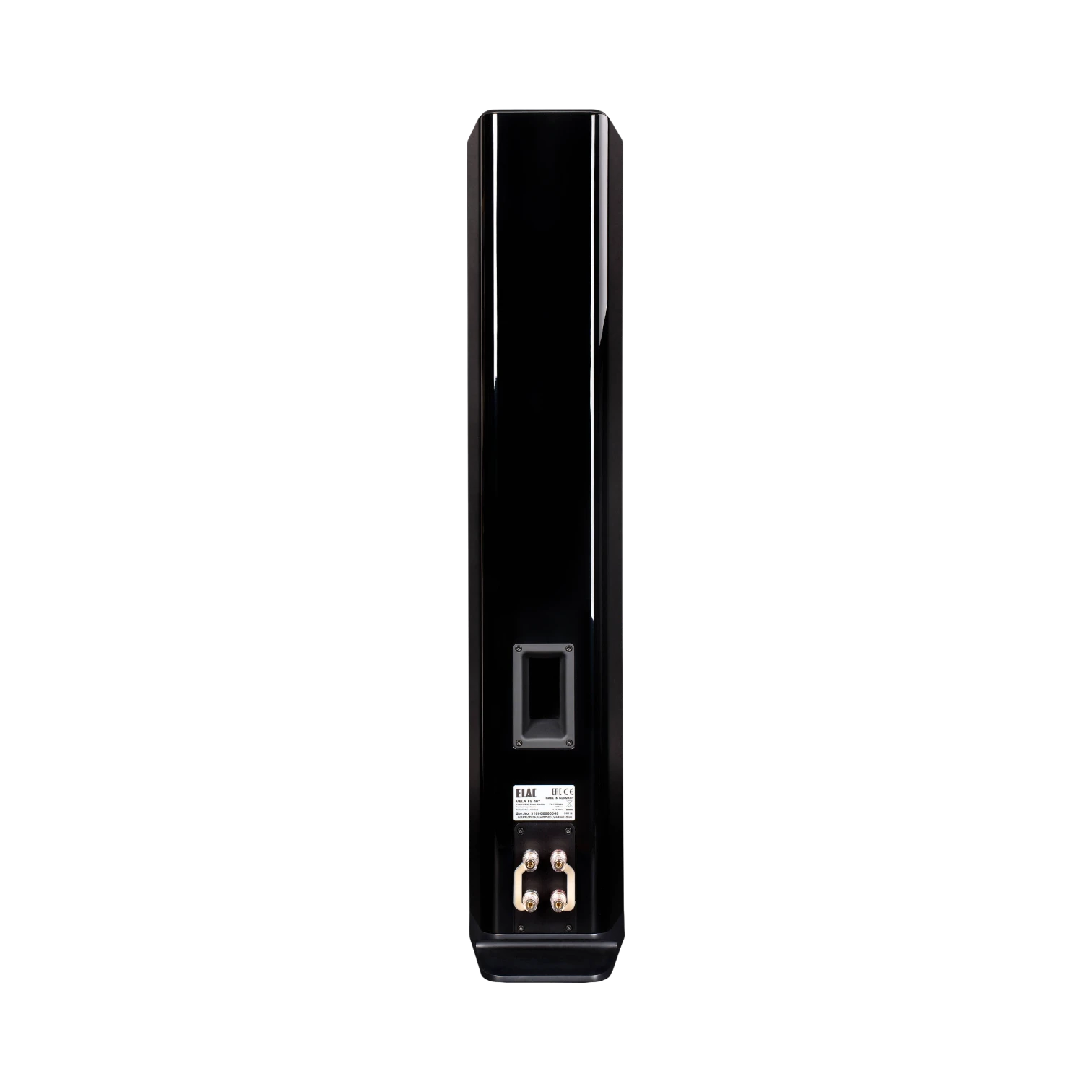 ELAC Vela FS 407 2.5-Way Floorstanding Speaker (Gloss Black, Single) — Being Shipped