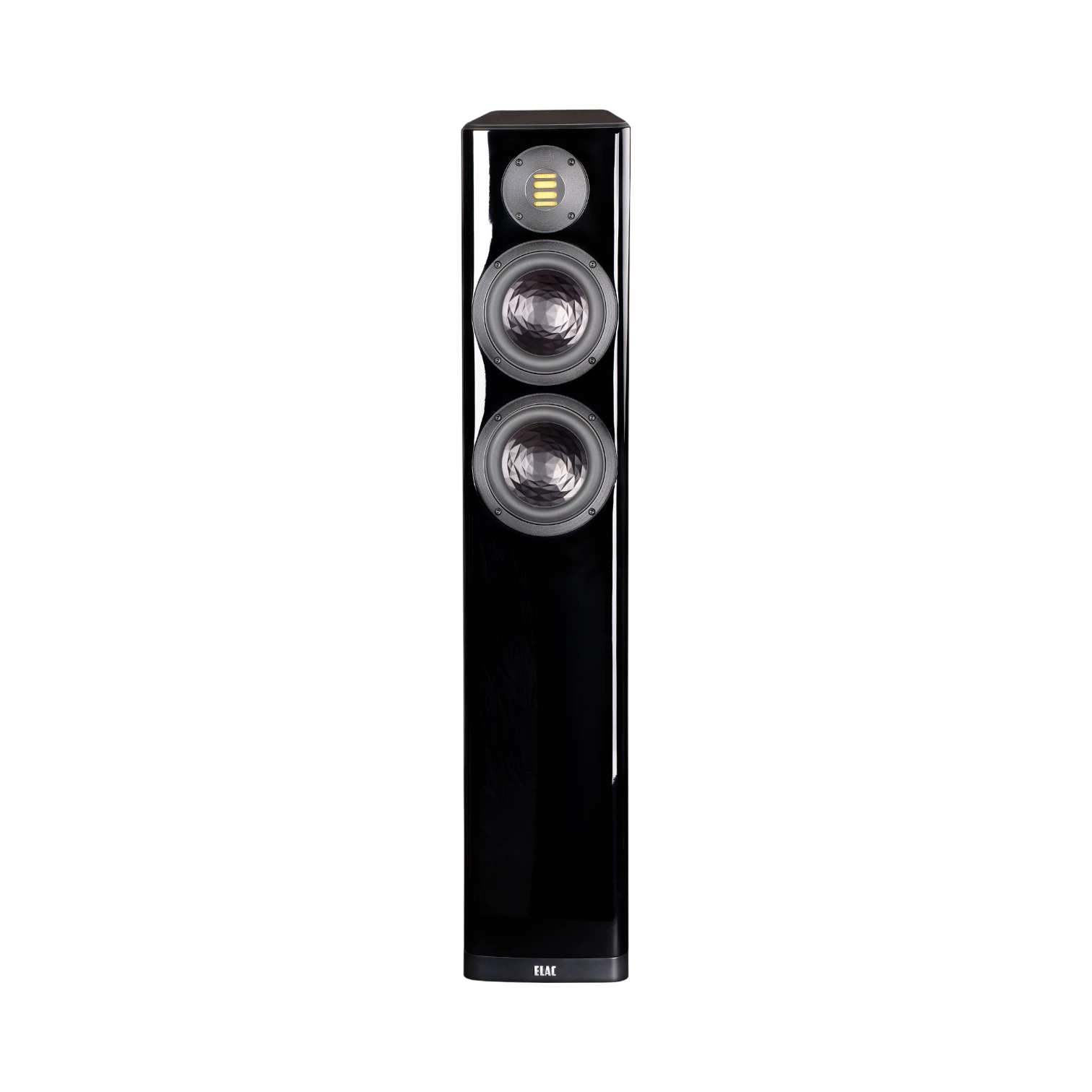 ELAC Vela FS 407 2.5-Way Floorstanding Speaker (Gloss Black, Single) — Being Shipped