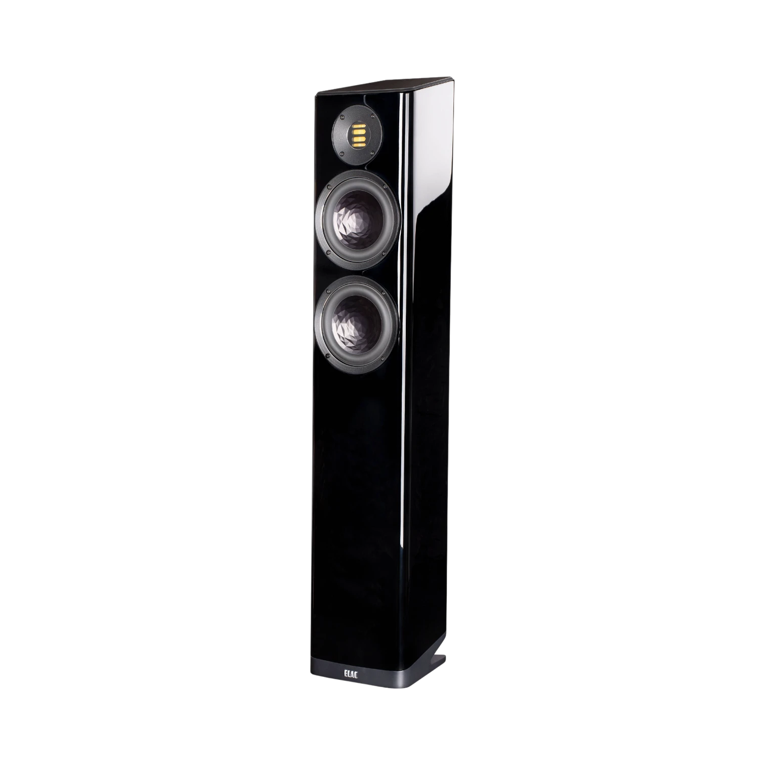 ELAC Vela FS 407 2.5-Way Floorstanding Speaker (Gloss Black, Single) — Being Shipped