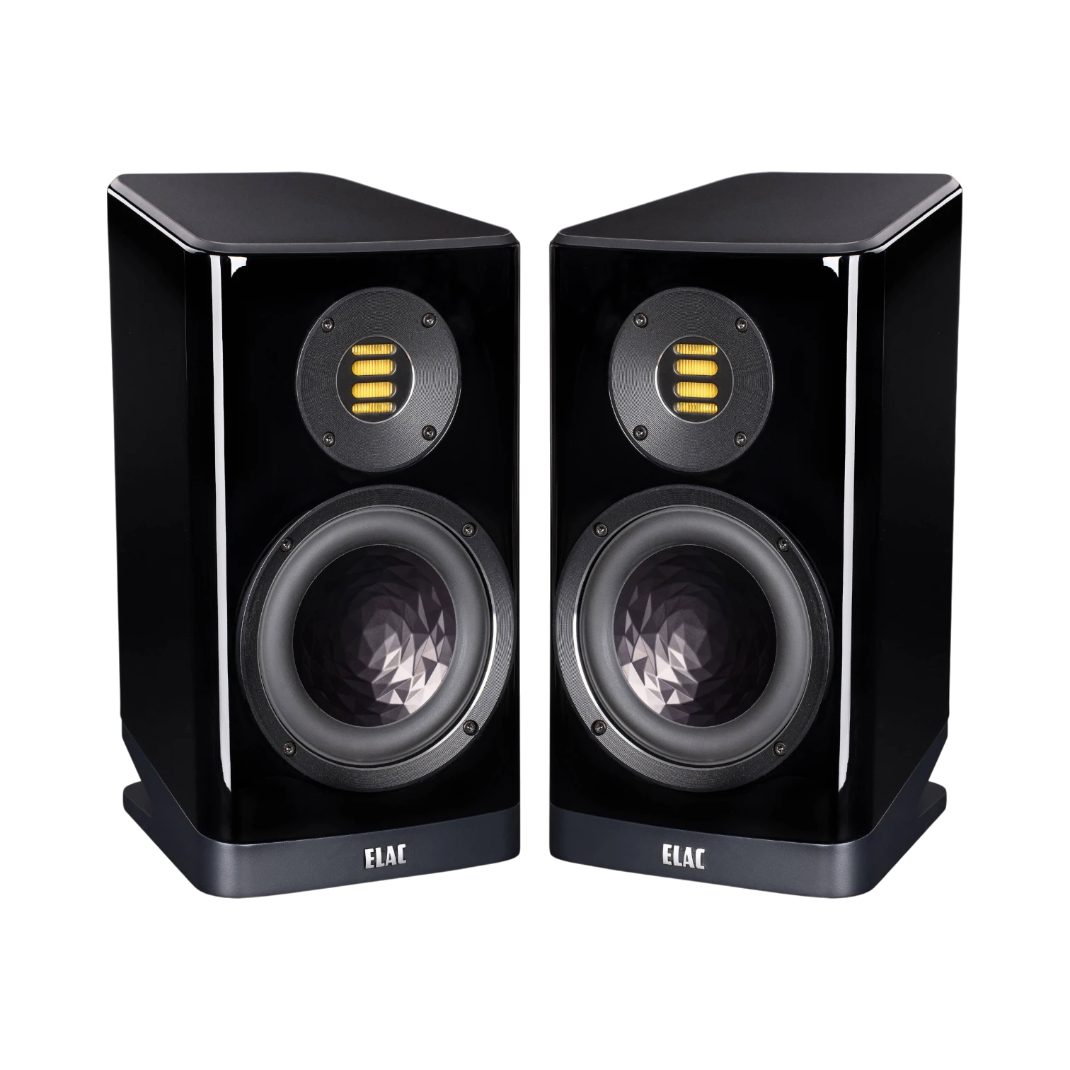 ELAC Vela BS 403 2-Way Bookshelf Speakers (Gloss Black, Pair) — Being Shipped