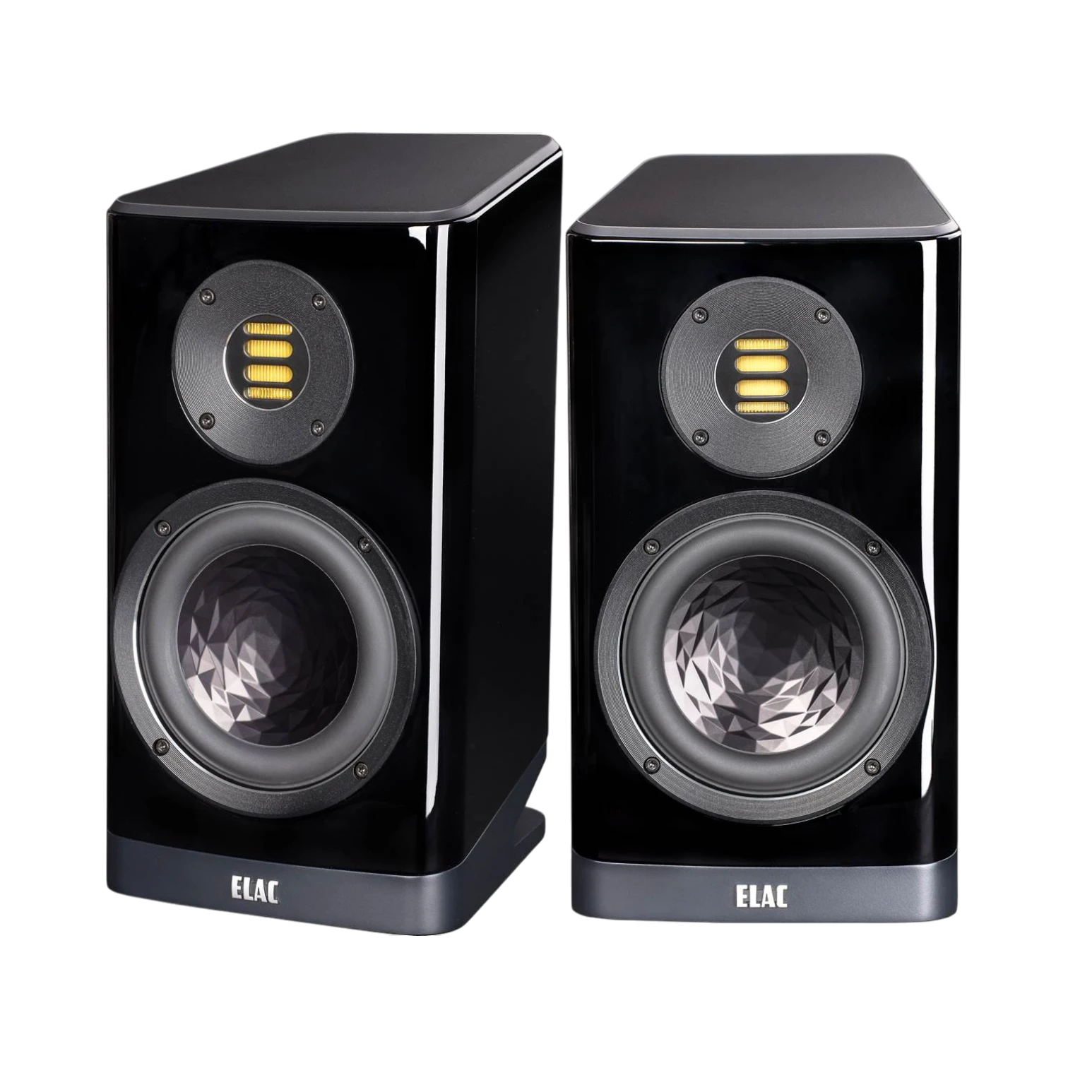 ELAC Vela BS 403 2-Way Bookshelf Speakers (Gloss Black, Pair) — Being Shipped