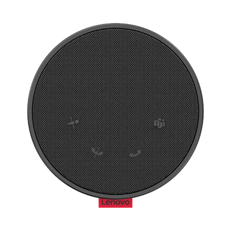 Lenovo Go Wired Speakerphone (Thunder Black) — Being Shipped