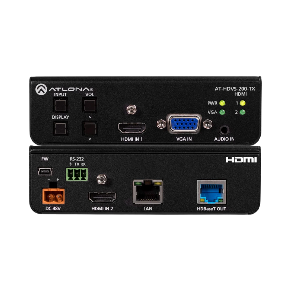 Atlona AT-HDVS-200-TX Three-Input HDMI/VGA to HDBaseT Switcher — Being Shipped