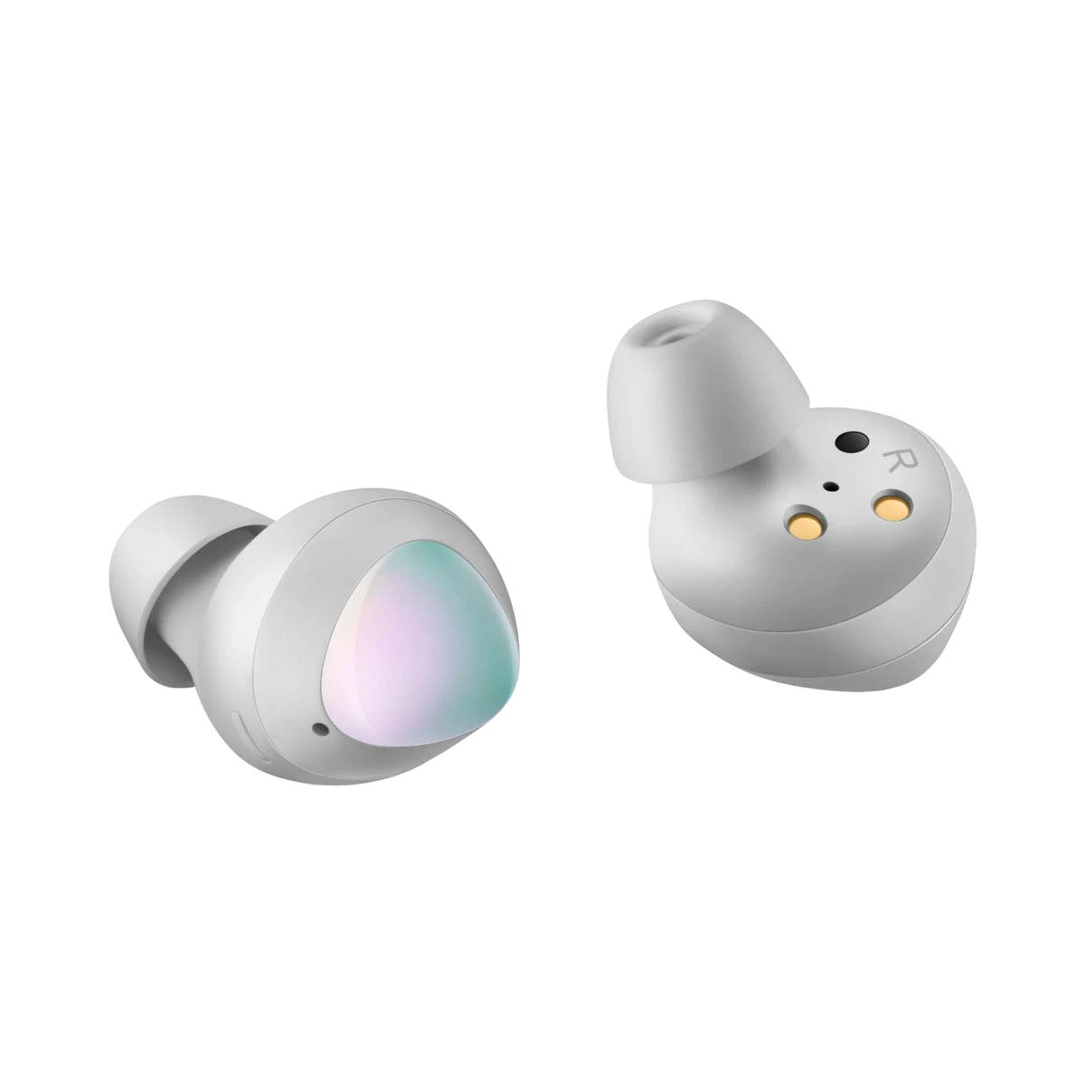 Samsung Galaxy Buds True Wireless Earbuds with Charging Case (Aura Glow Silver) — Being Shipped