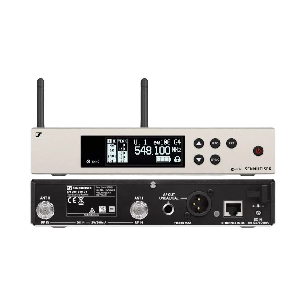 Sennheiser EM 100 G4-A1 Wireless Microphone System Receiver — Being Shipped