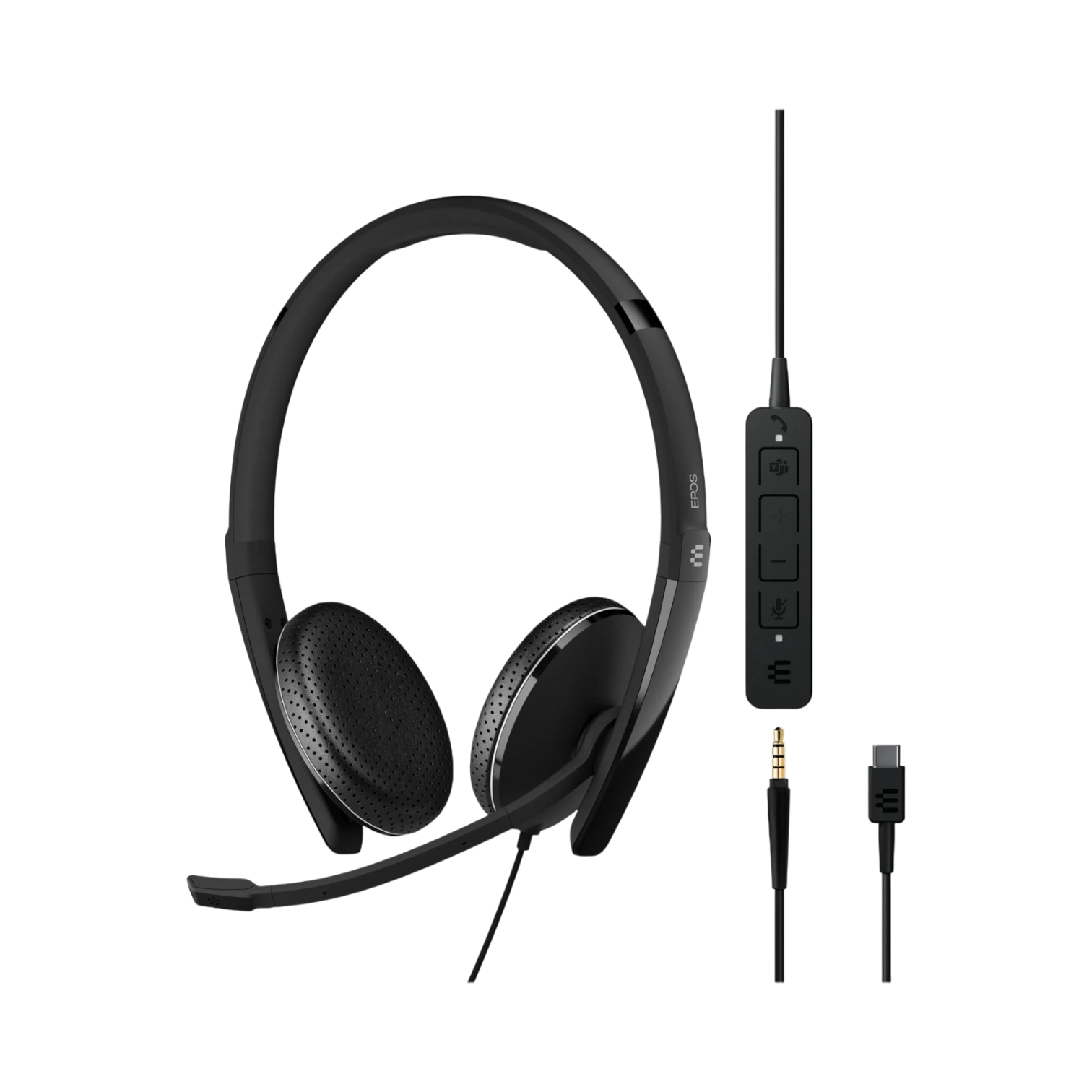 EPOS ADAPT 165T USB-C II Wired Stereo Headset (Black) — Being Shipped