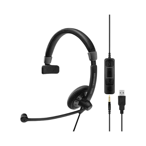 EPOS IMPACT SC 45 USB MS Mono On-Ear PC Headset (Black) — Being Shipped