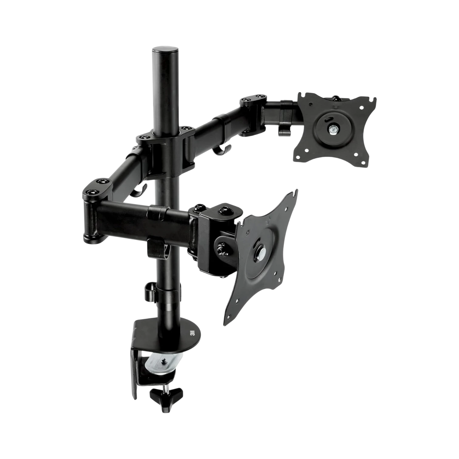 3M MM200B Fully Adjustable Dual Monitor Mount (Black) — Being Shipped