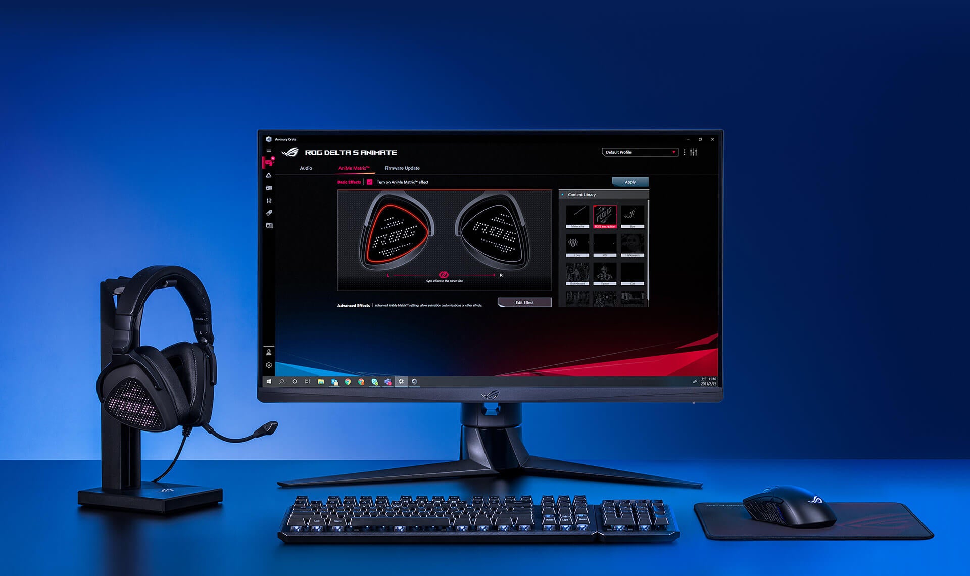 ASUS ROG Delta S Animate Gaming Headset — Being Shipped