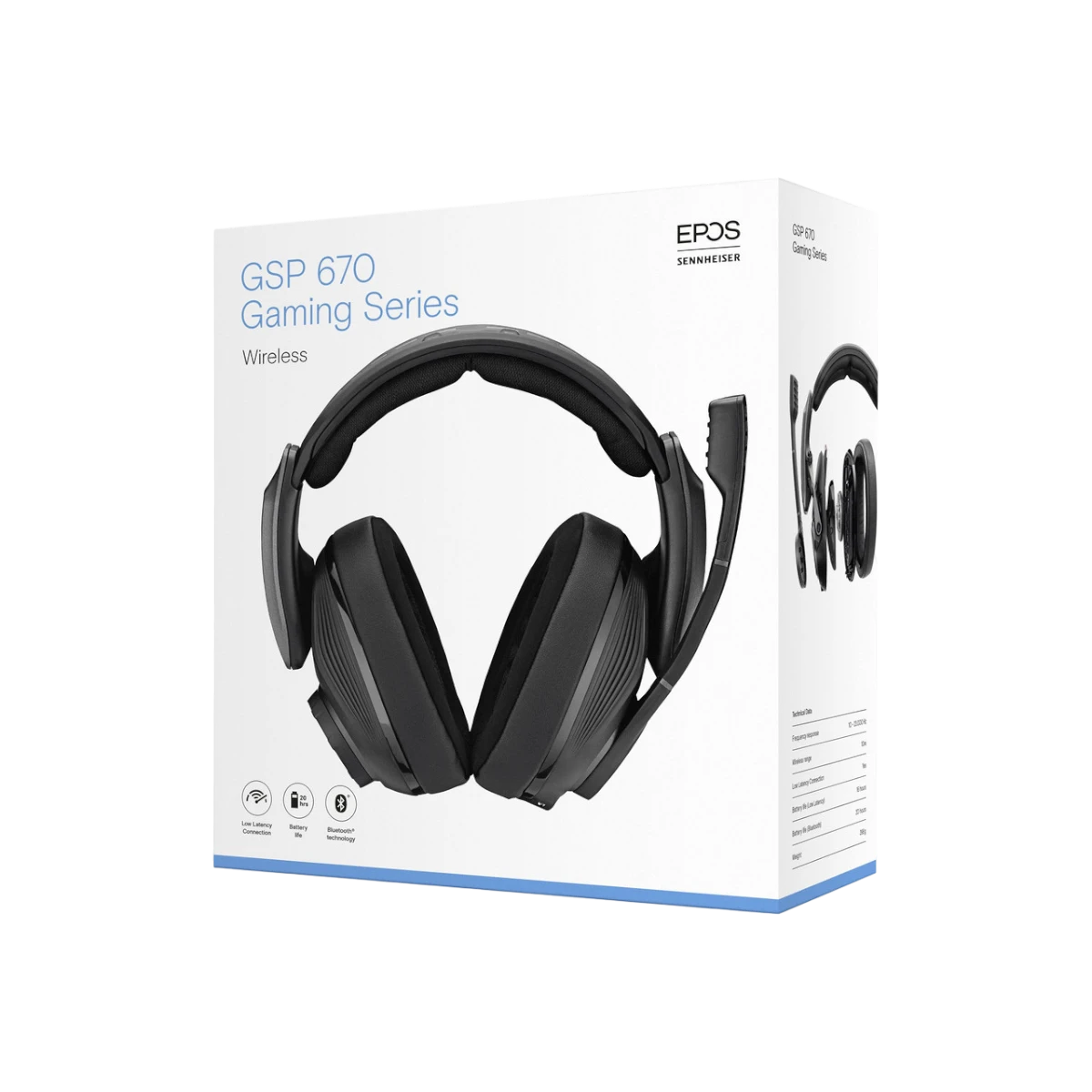 EPOS GSP 670 7.1 Surround Sound Wireless Gaming Headset — Being Shipped