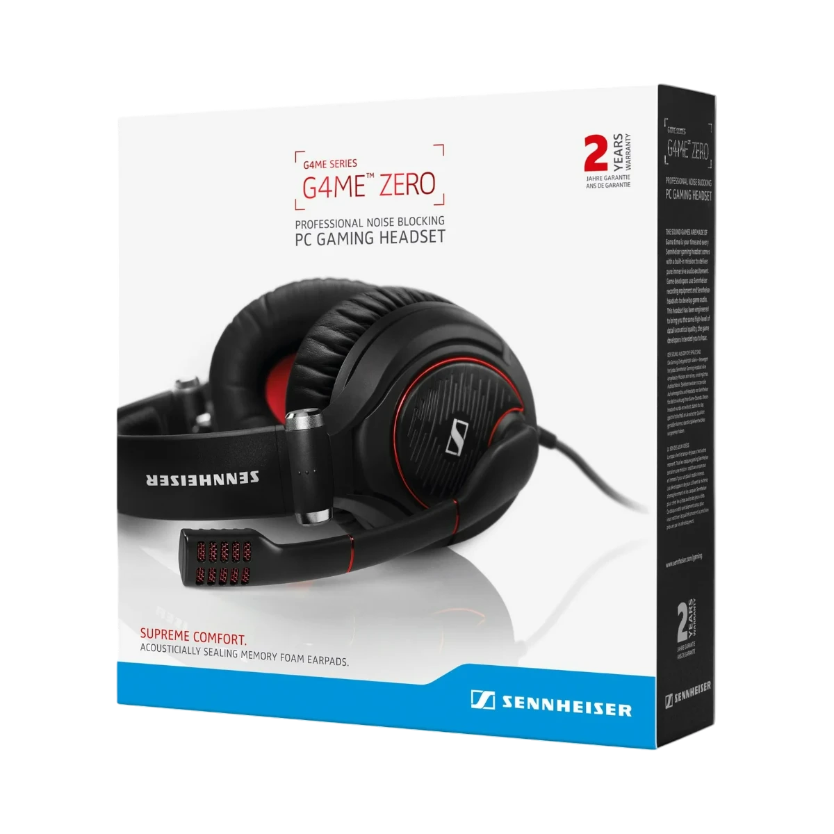 Sennheiser Game Zero Noise Cancelling Mic Closed Back Gaming Headset — Being Shipped