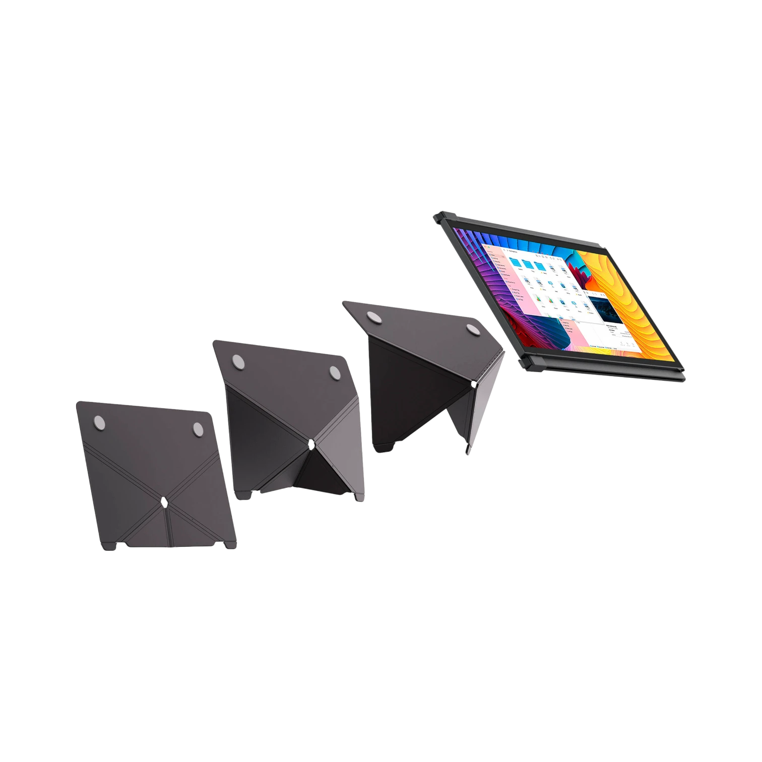 Mobile Pixels Origami Kickstand for Duex Plus/Lite Monitors — Being Shipped