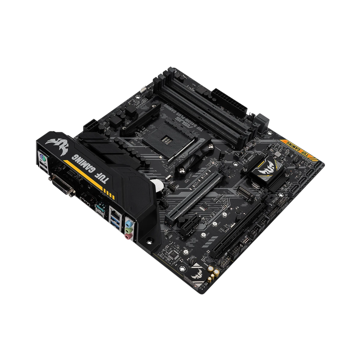 ASUS TUF B450M-Plus Gaming AM4 Micro-ATX Motherboard — Being Shipped