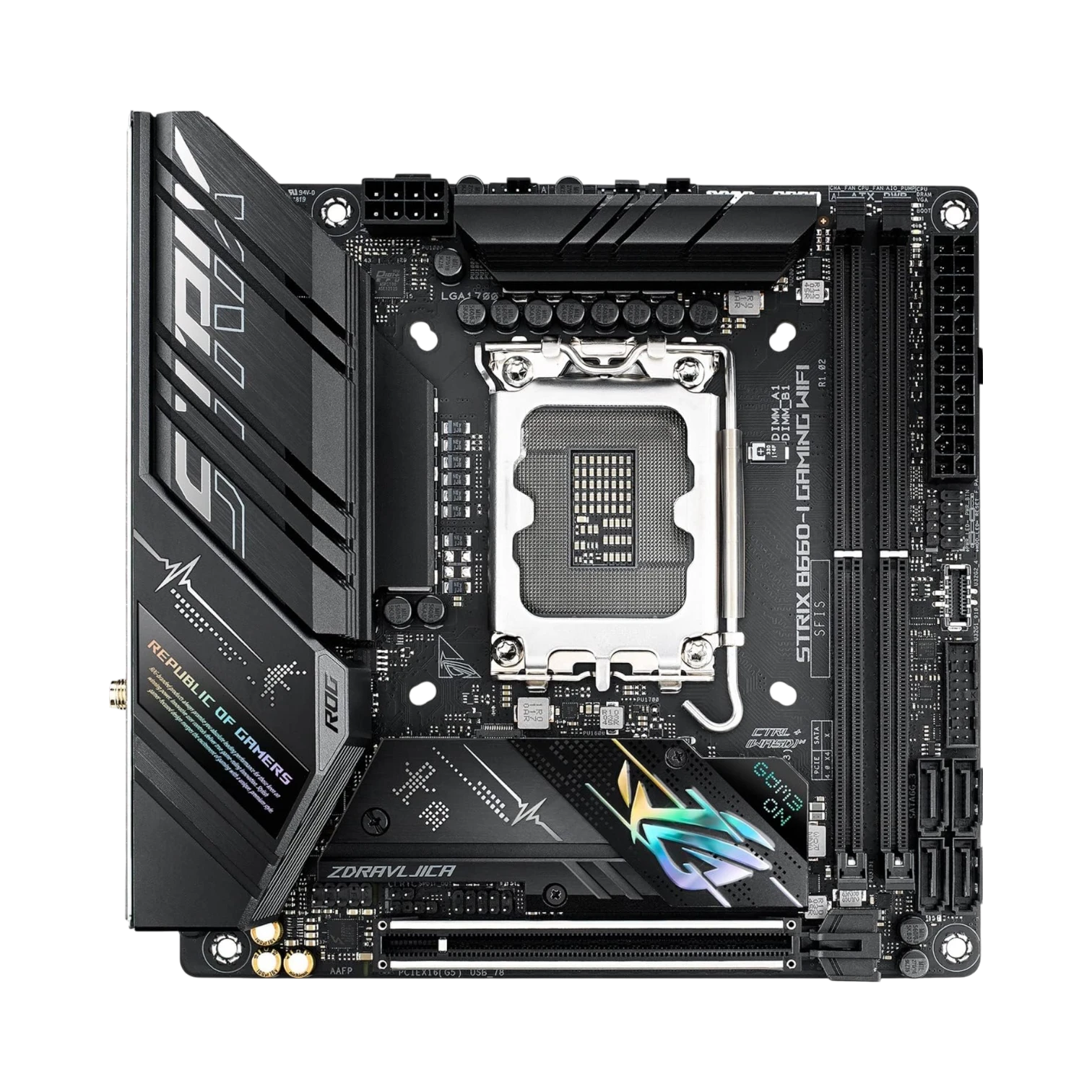 ASUS ROG Strix B660-I LGA 1700 Gaming WiFi Mini-ITX Motherboard — Being Shipped