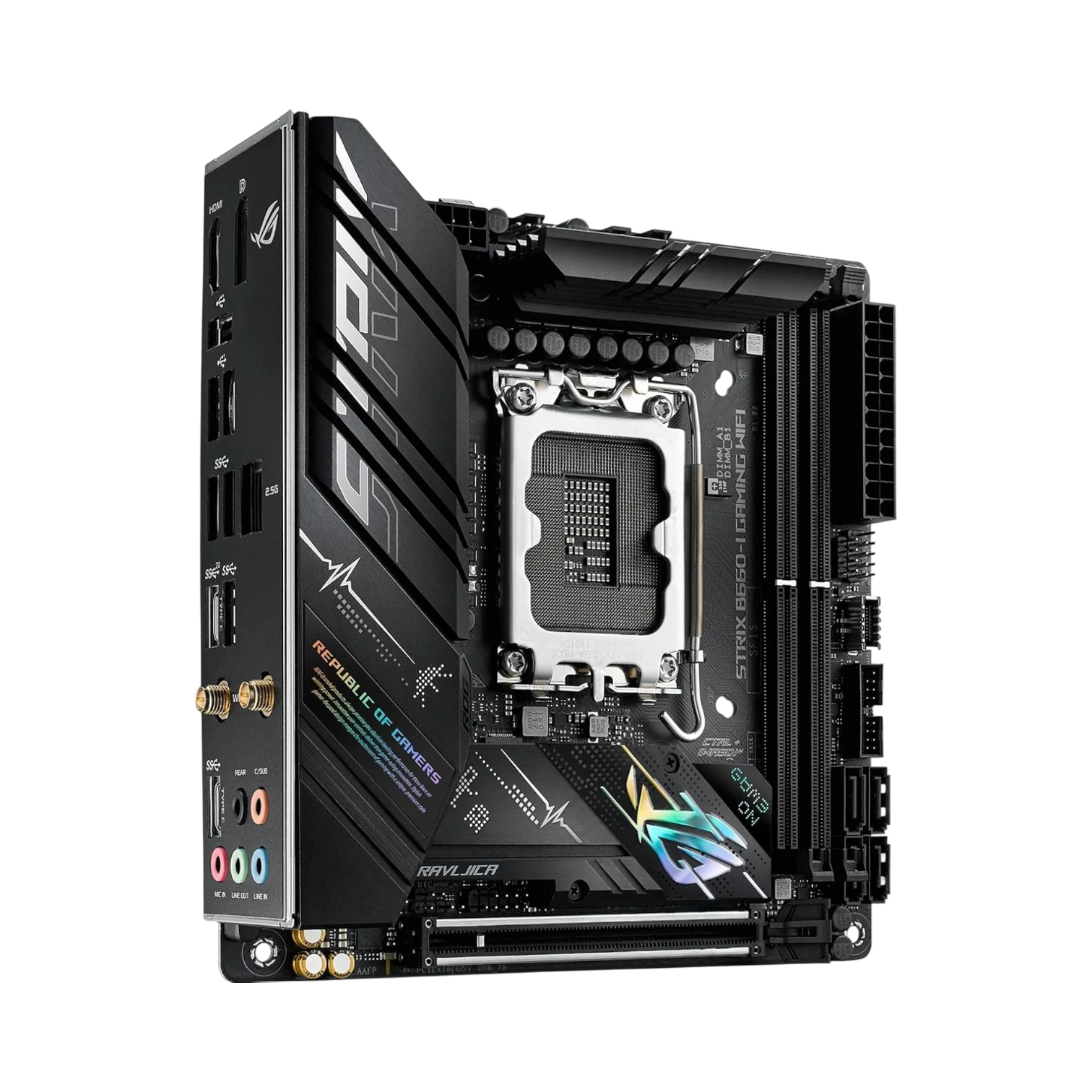 ASUS ROG Strix B660-I LGA 1700 Gaming WiFi Mini-ITX Motherboard — Being Shipped