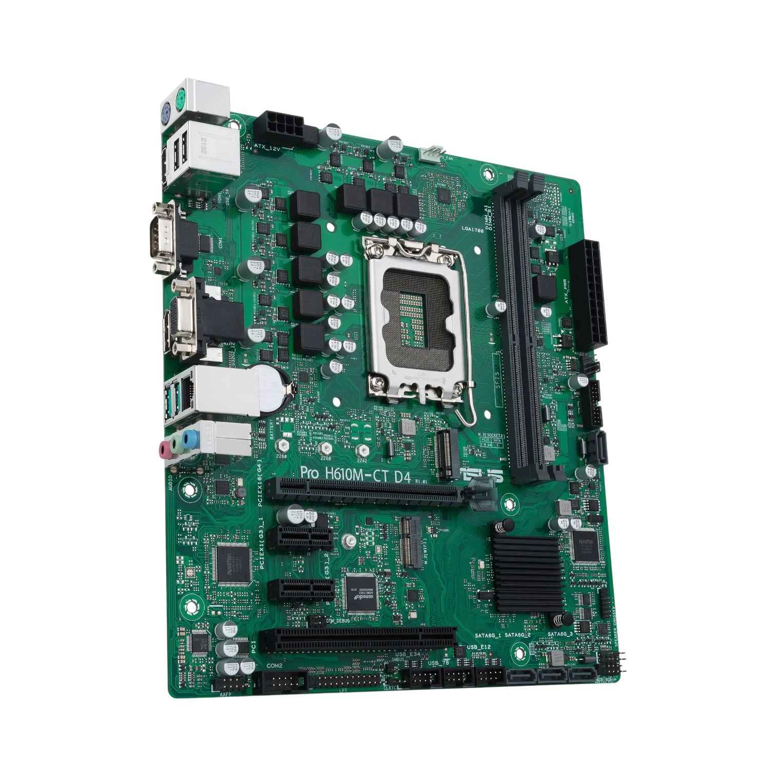 ASUS Pro H610M-CT D4-CSM LGA 1700 Micro-ATX Motherboard — Being Shipped