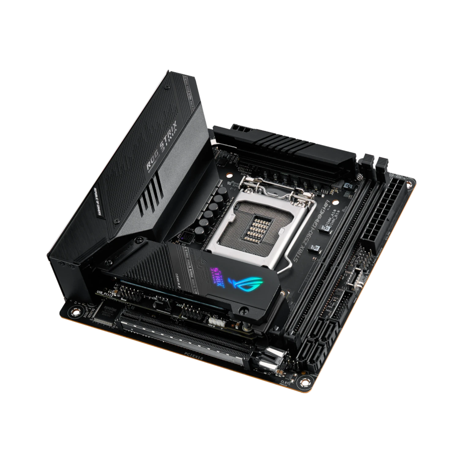 ASUS ROG STRIX Z590-I GAMING WIFI LGA1200 Mini-ITX Motherboard — Being Shipped