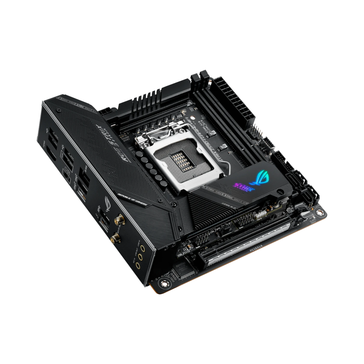 ASUS ROG STRIX Z590-I GAMING WIFI LGA1200 Mini-ITX Motherboard — Being Shipped