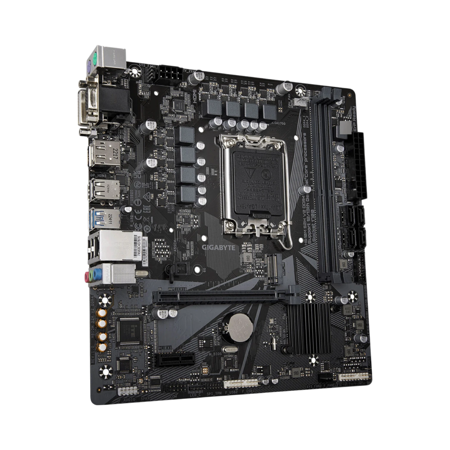 Gigabyte H610M S2H V2 DDR4 LGA 1700 Micro-ATX Motherboard — Being Shipped