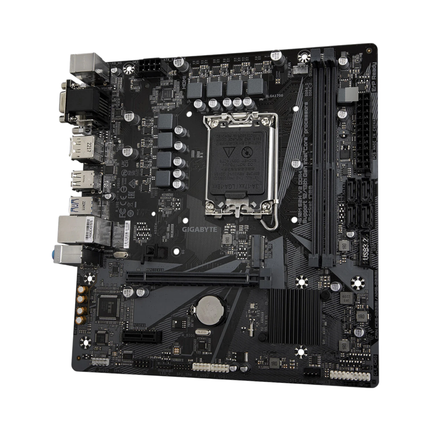 Gigabyte H610M S2H V2 DDR4 LGA 1700 Micro-ATX Motherboard — Being Shipped