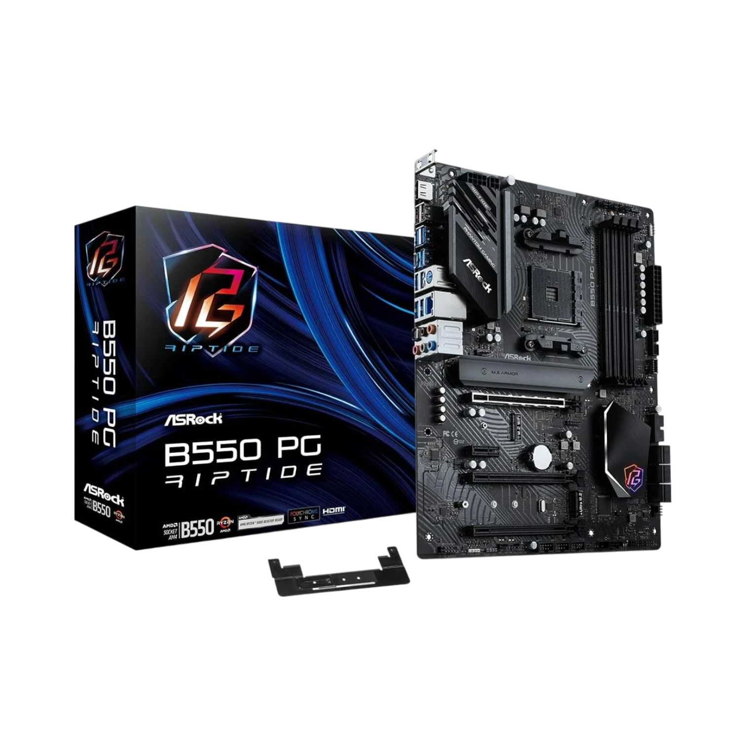 ASRock AMD B550 PG Riptide Dual Channel ATX Motherboard — Being Shipped