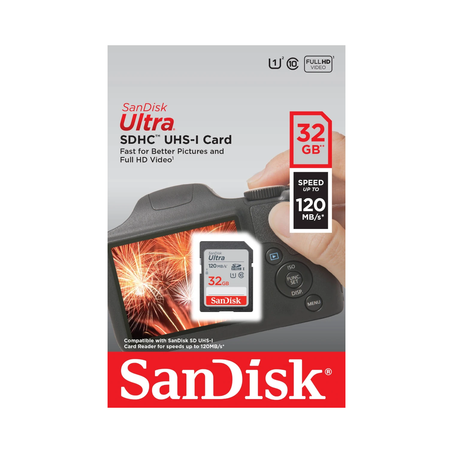 SanDisk Ultra 32GB UHS-I SDHC Memory Card — Being Shipped